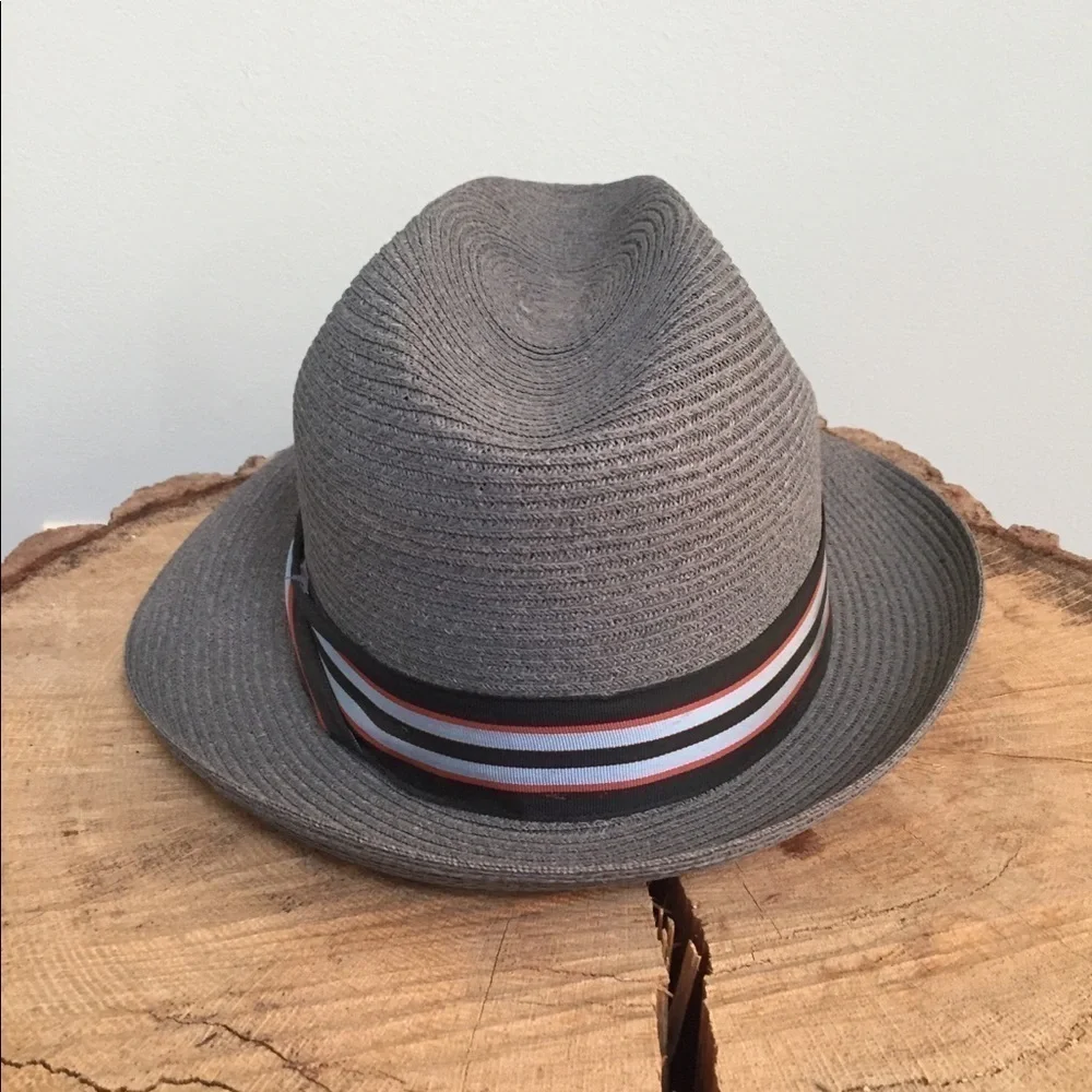 Vintage Fedora Hat Genuine Milan New Old Stock